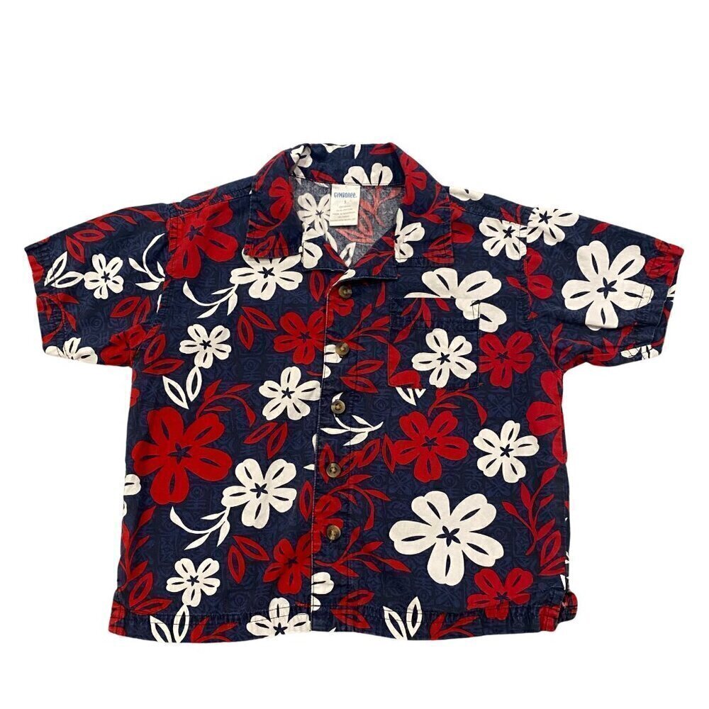 Gymboree Toddler Boy's Hawaiian Shirt - Size 3 - Excellent!